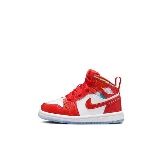 Toddlers Air Jordan Retro 1 Mid (Td) 'Barcelona Sweater'