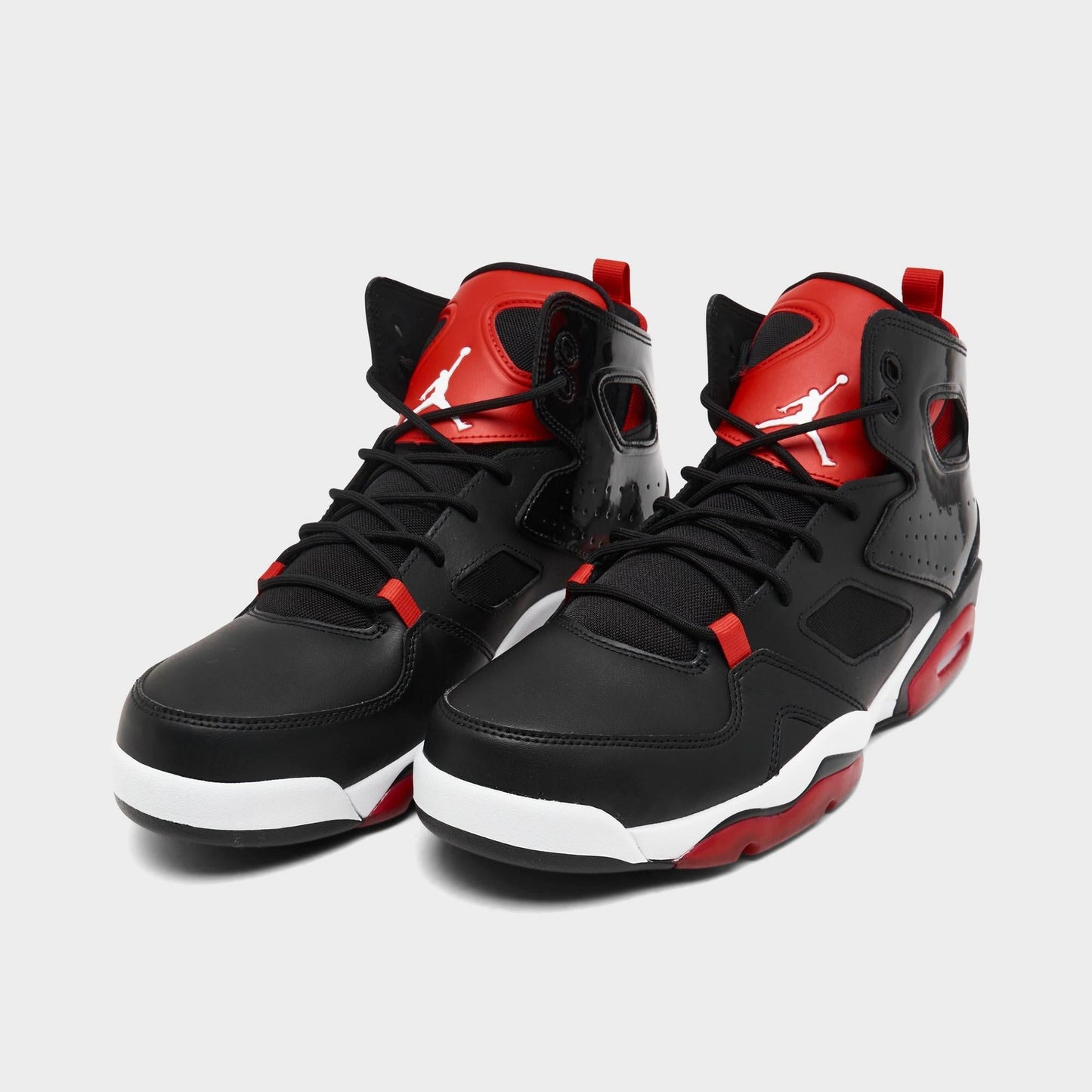 Men's Air Jordan Flight Club 91 'Black University Red'