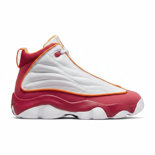 Air Jordan Pro Strong - White/Cardinal Red/Vivid Orange