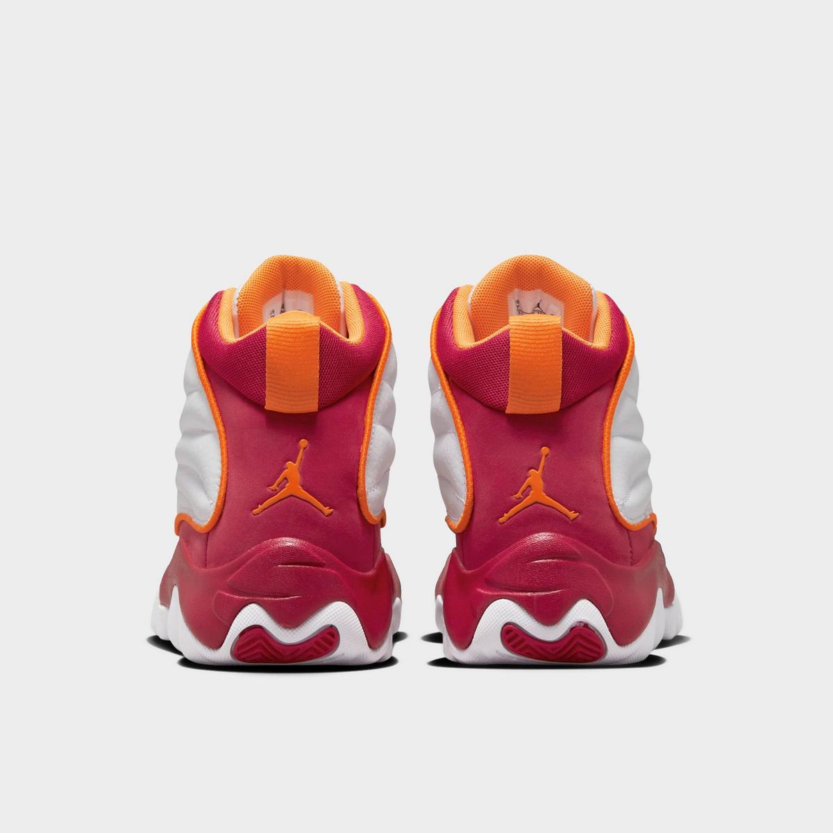 [dc7911-168] Grade School Air Jordan Pro Strong 'white Cardinal Red Vivid Orange'