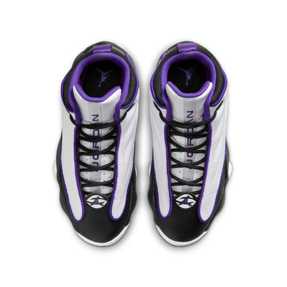 Air Jordan Grade School Pro Strong 'White Black Electro Purple Gs' Sneakers