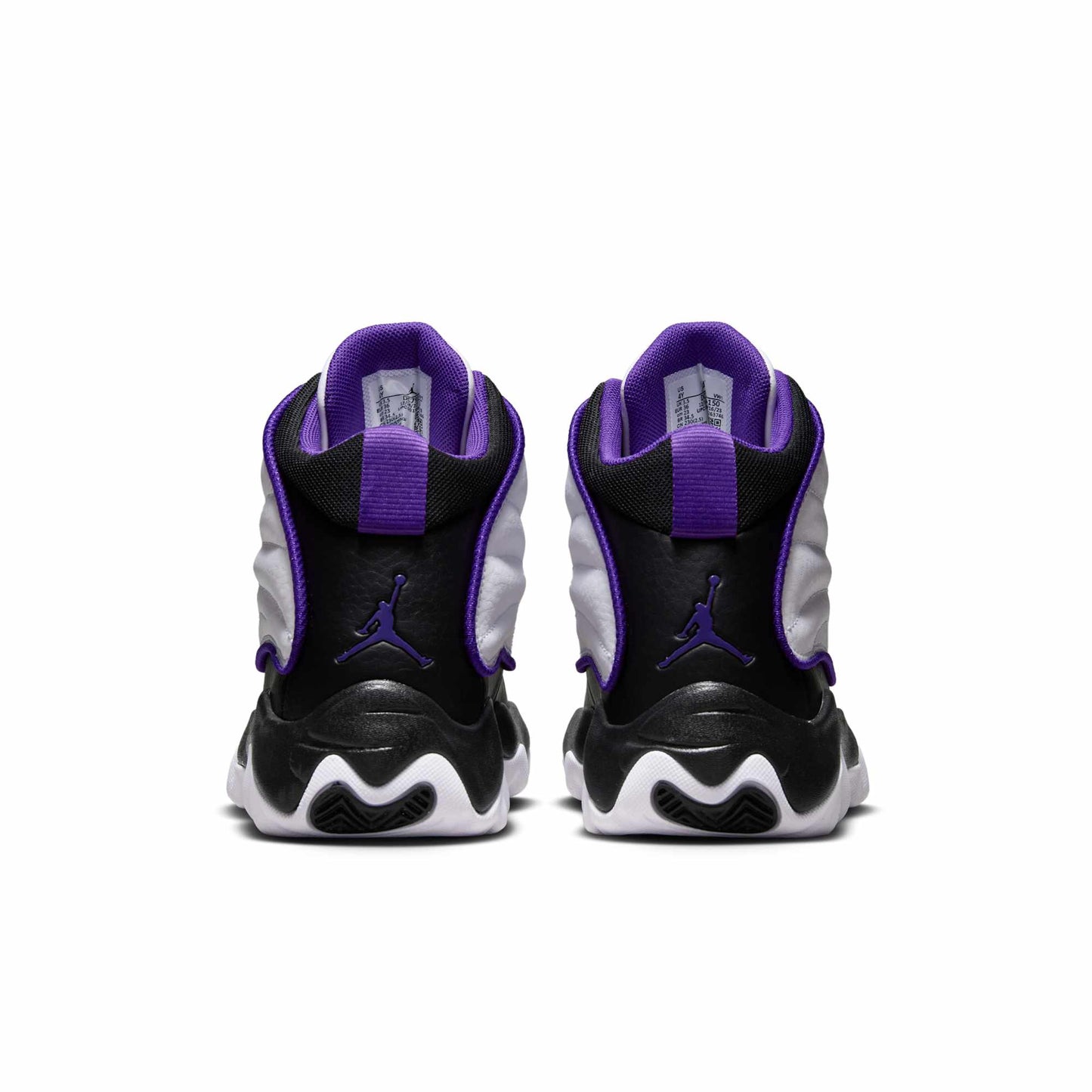 Air Jordan Grade School Pro Strong 'White Black Electro Purple Gs' Sneakers