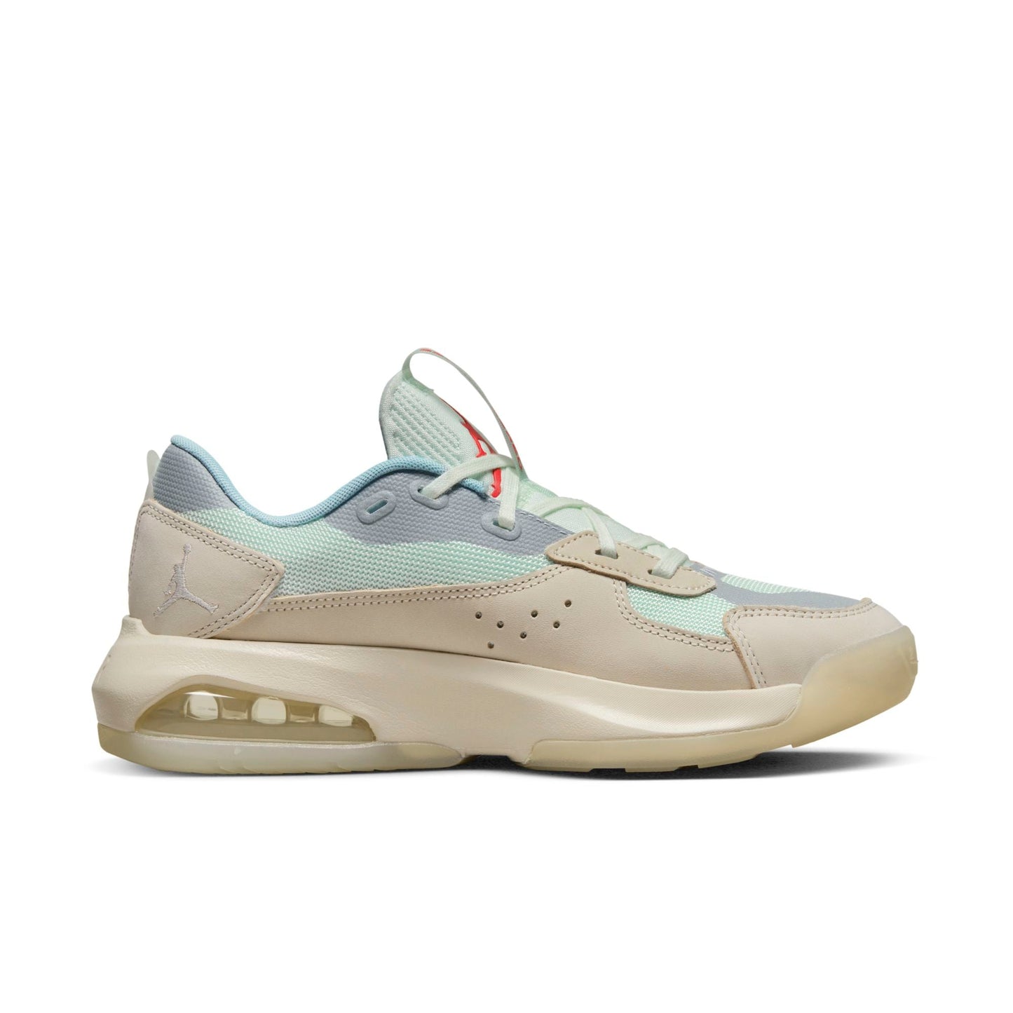 Light Orewood Brown/Barely Green/Metallic Silver/University Red-