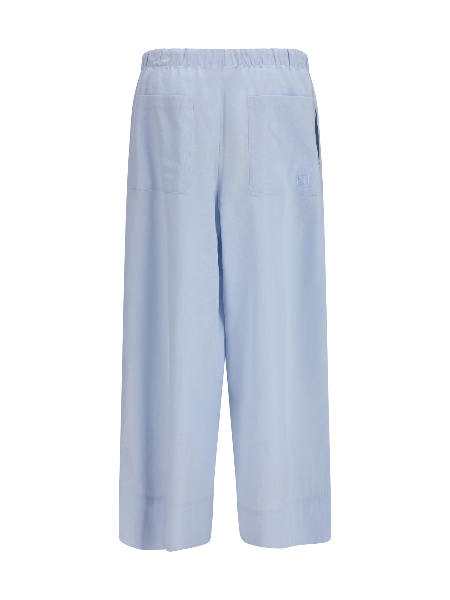 Palazzo Pants Cotton-Linen Sky