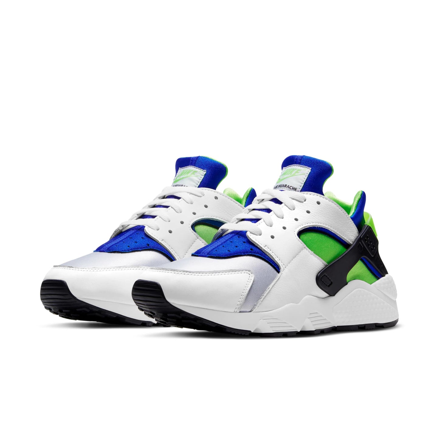White/Scream Green-Royal Blue-Black-