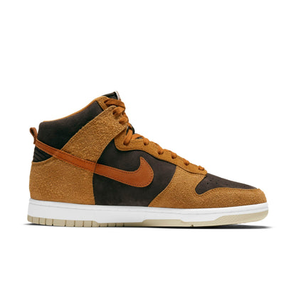 Nike Men's Dunk High Prm 'Dark Russet' Sneakers