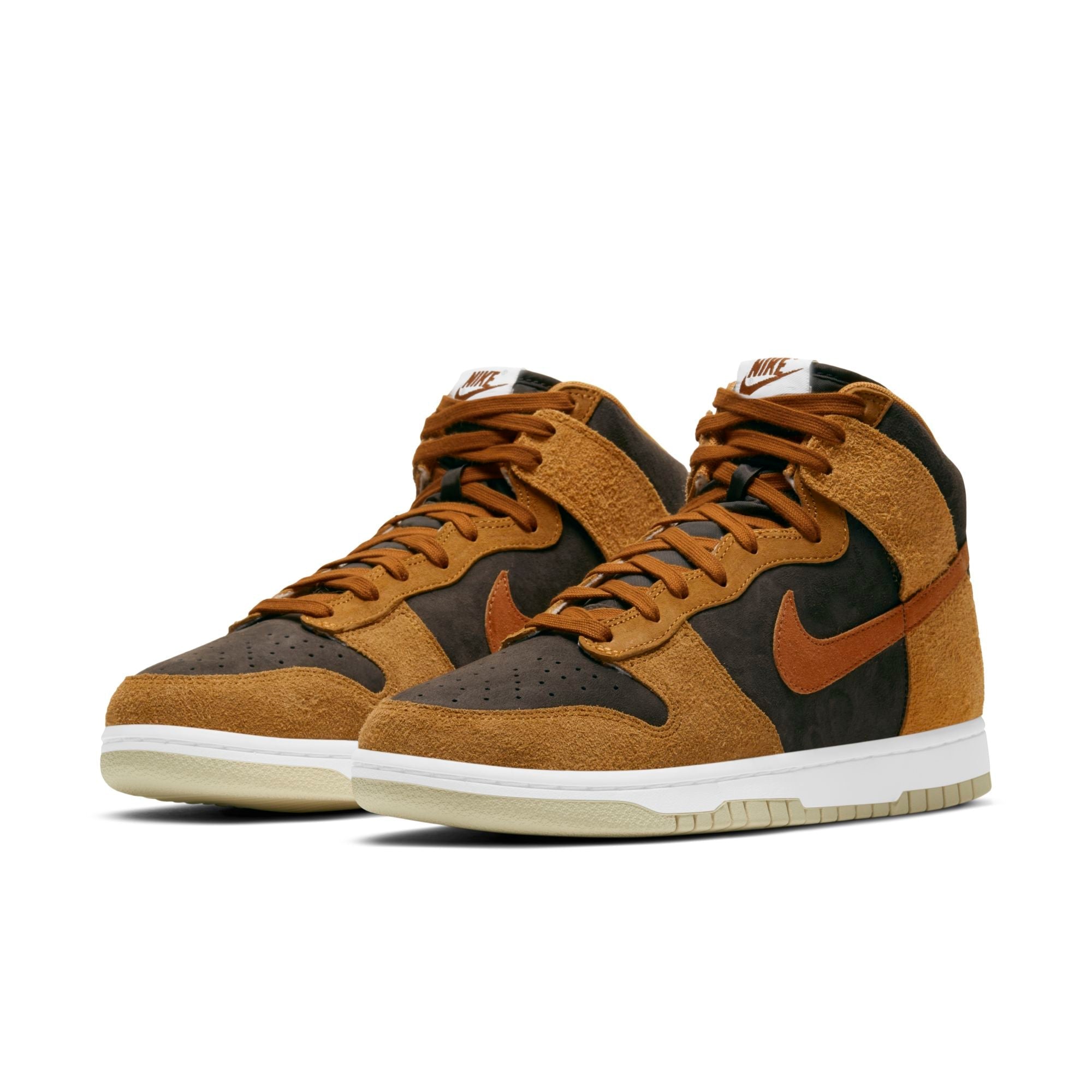 nike dunk hi prm russet