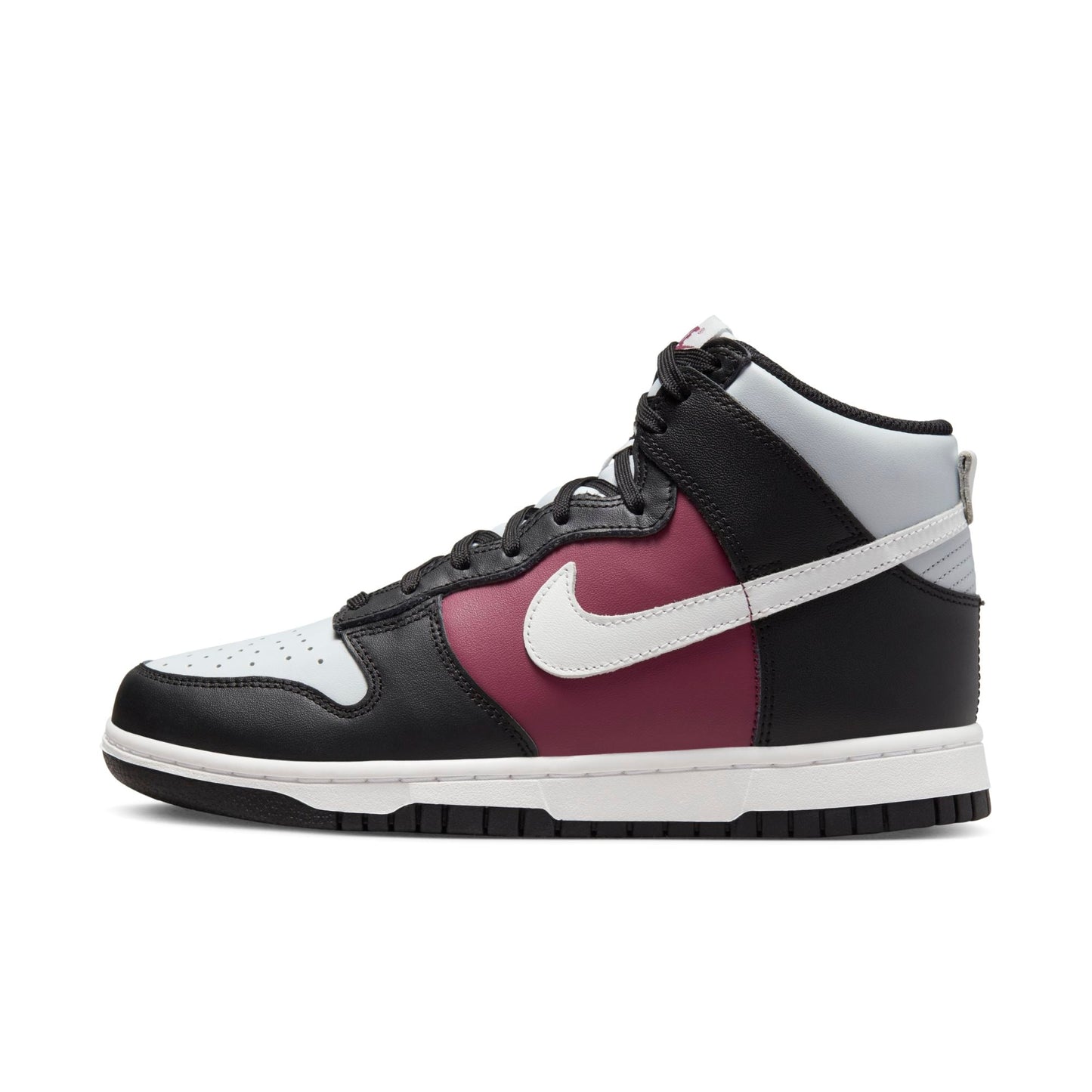 Nike Women's Dunk High 'Black Rosewood Pure Platinum' W Sneakers