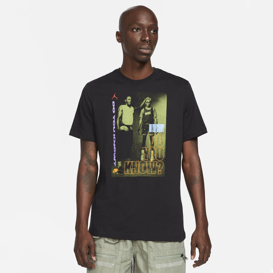 Air Jordan Men's Retro 3 Graphic "Do You Know" T-Shirt T-Shirts