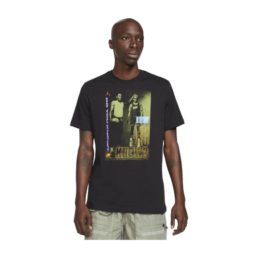 Air Jordan Men's Retro 3 Graphic "Do You Know" T-Shirt T-Shirts