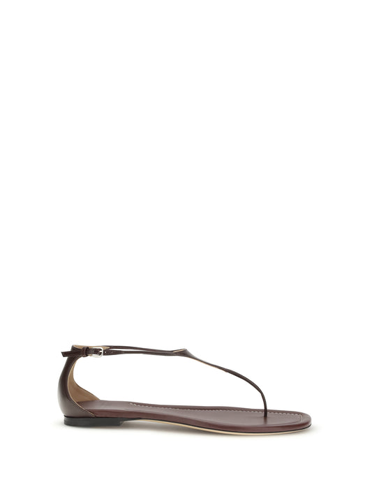 Thong Sandals Bordeaux