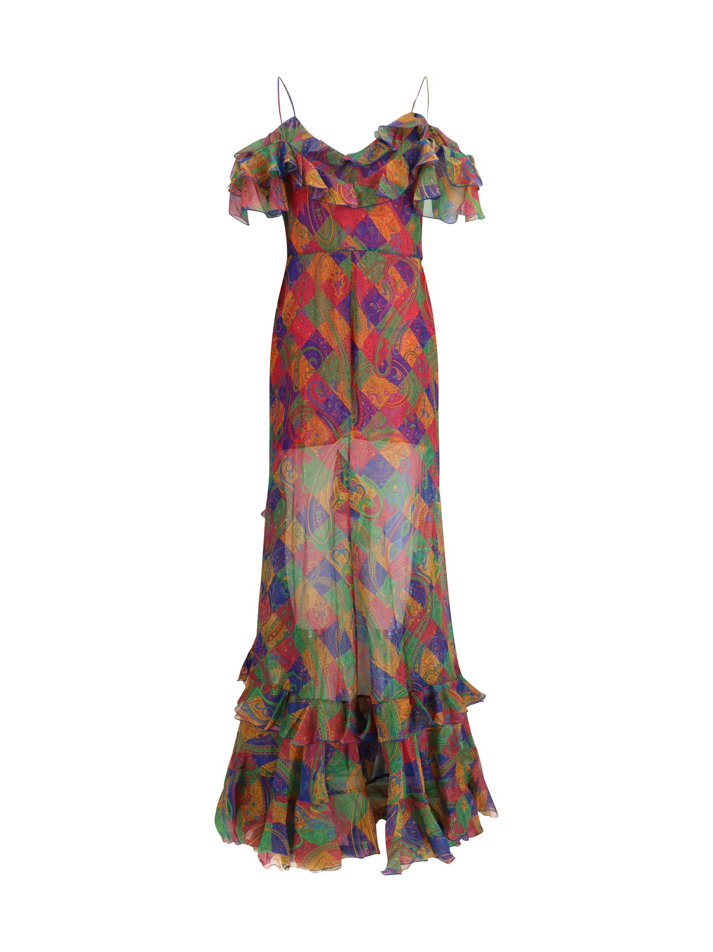 Dress Silk Multicolour