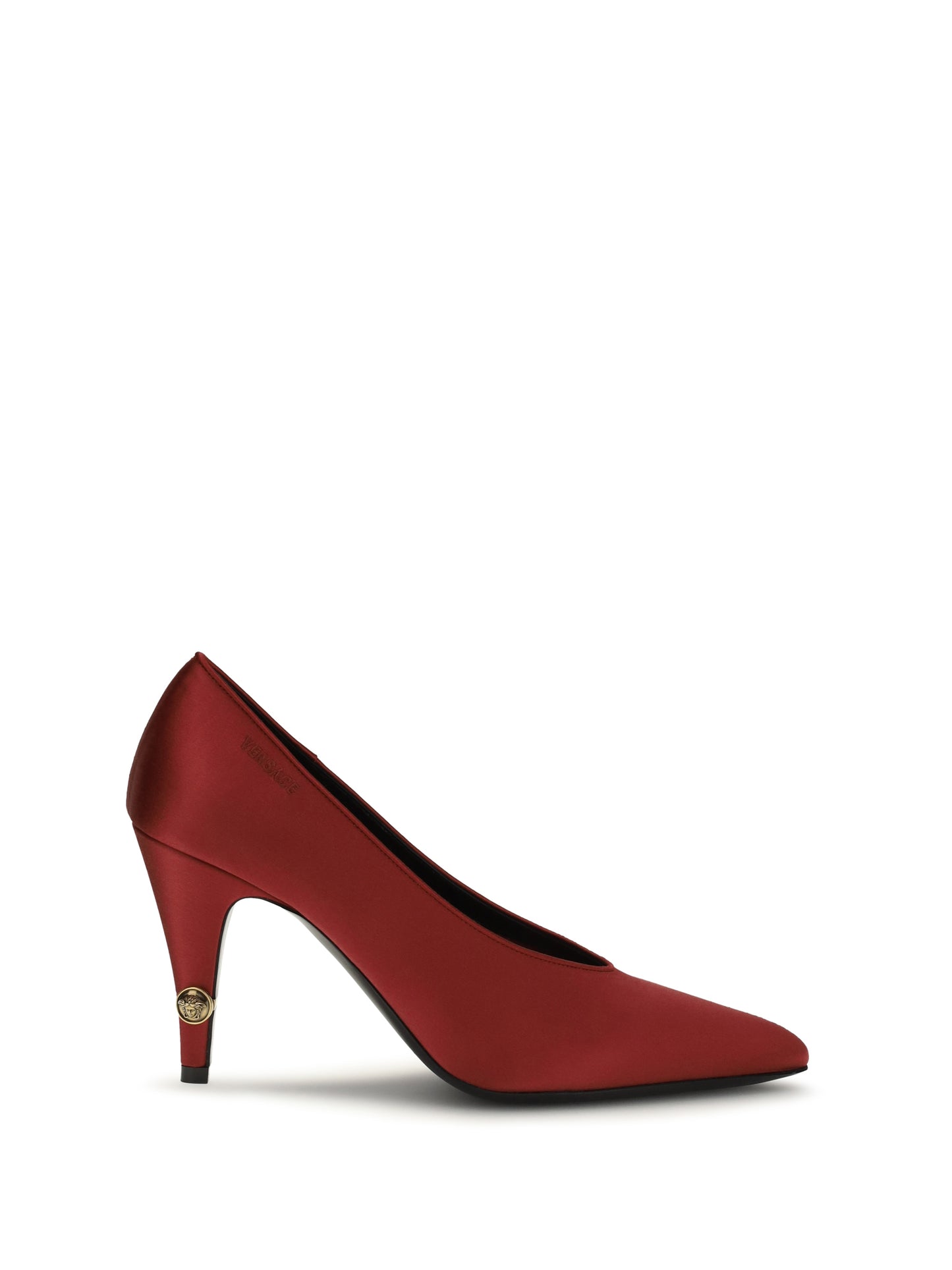 Pumps Gianni Satin Red