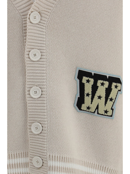 Cardigan Star Logo Diagonal Cream