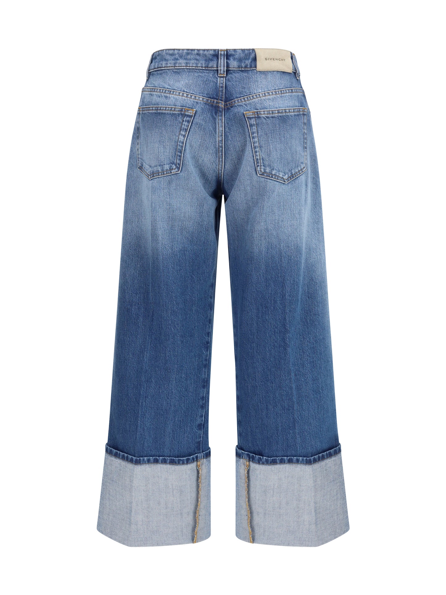 Jeans Dégradé Turn-Up Medium Blue