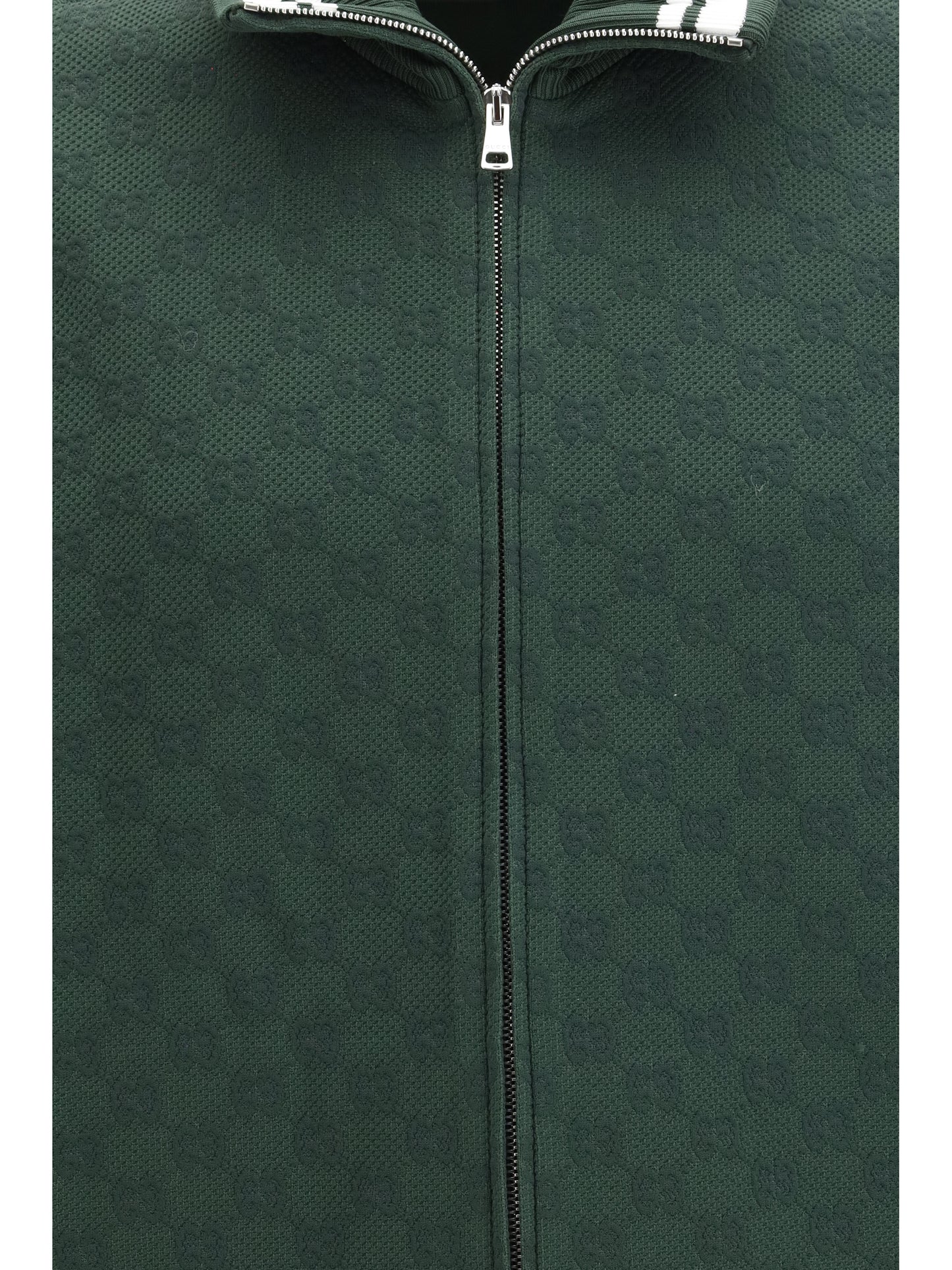 Jacket Technical Jersey Zip Deep Emerald
