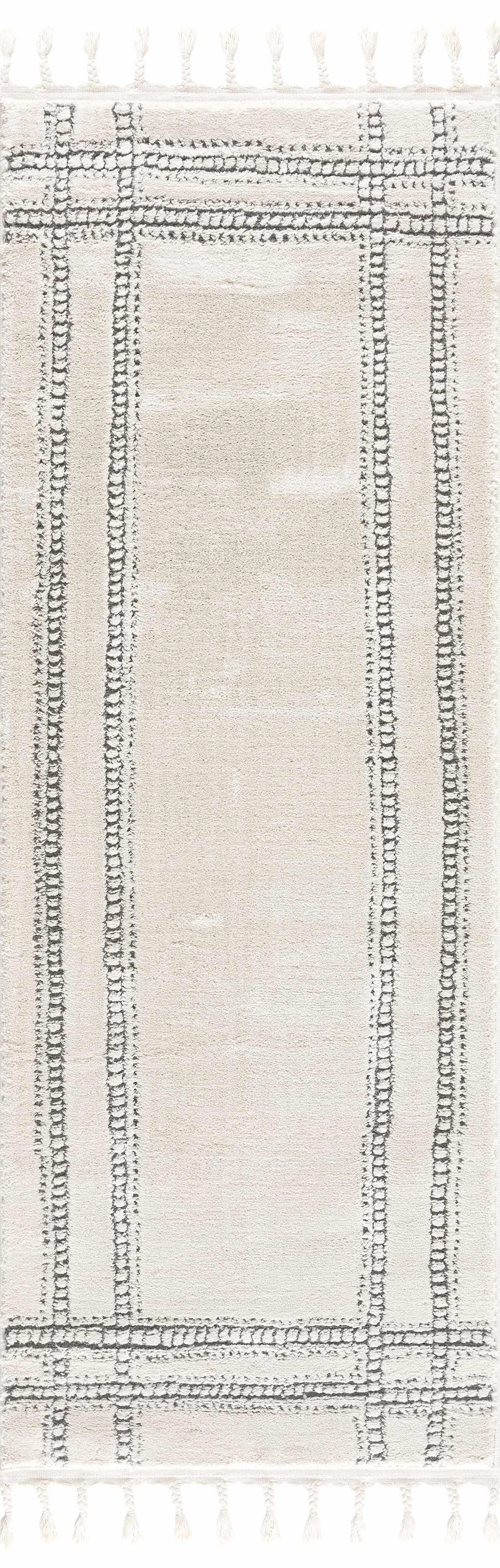 Ryuu Ivory & Gray Area Rug - Promo
