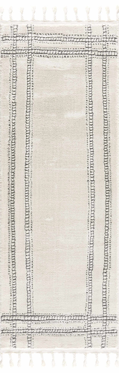 Ryuu Ivory & Gray Area Rug - Promo