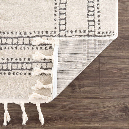 Ryuu Ivory & Gray Area Rug - Promo