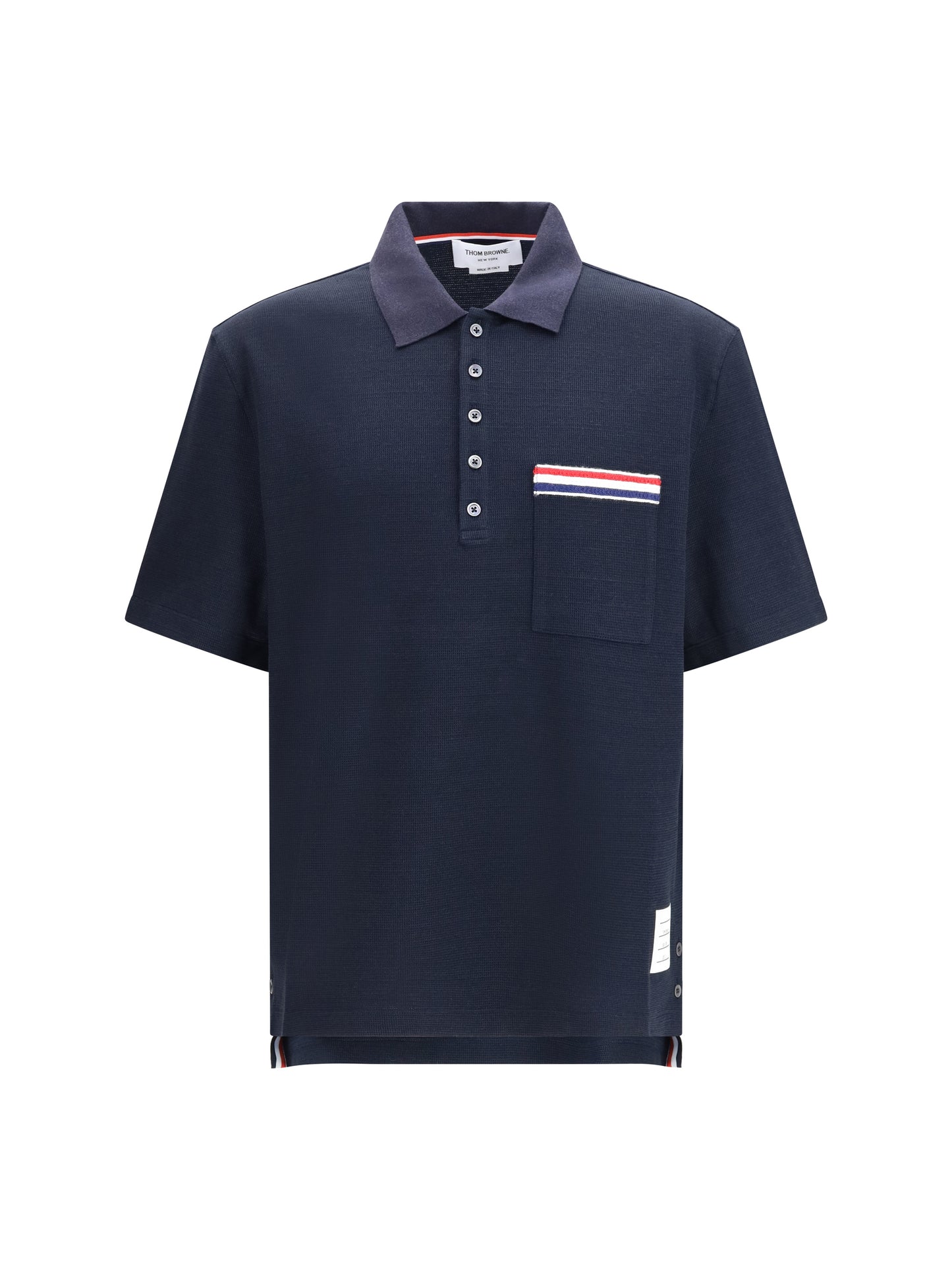 Short-Sleeve Polo Shirt Navy