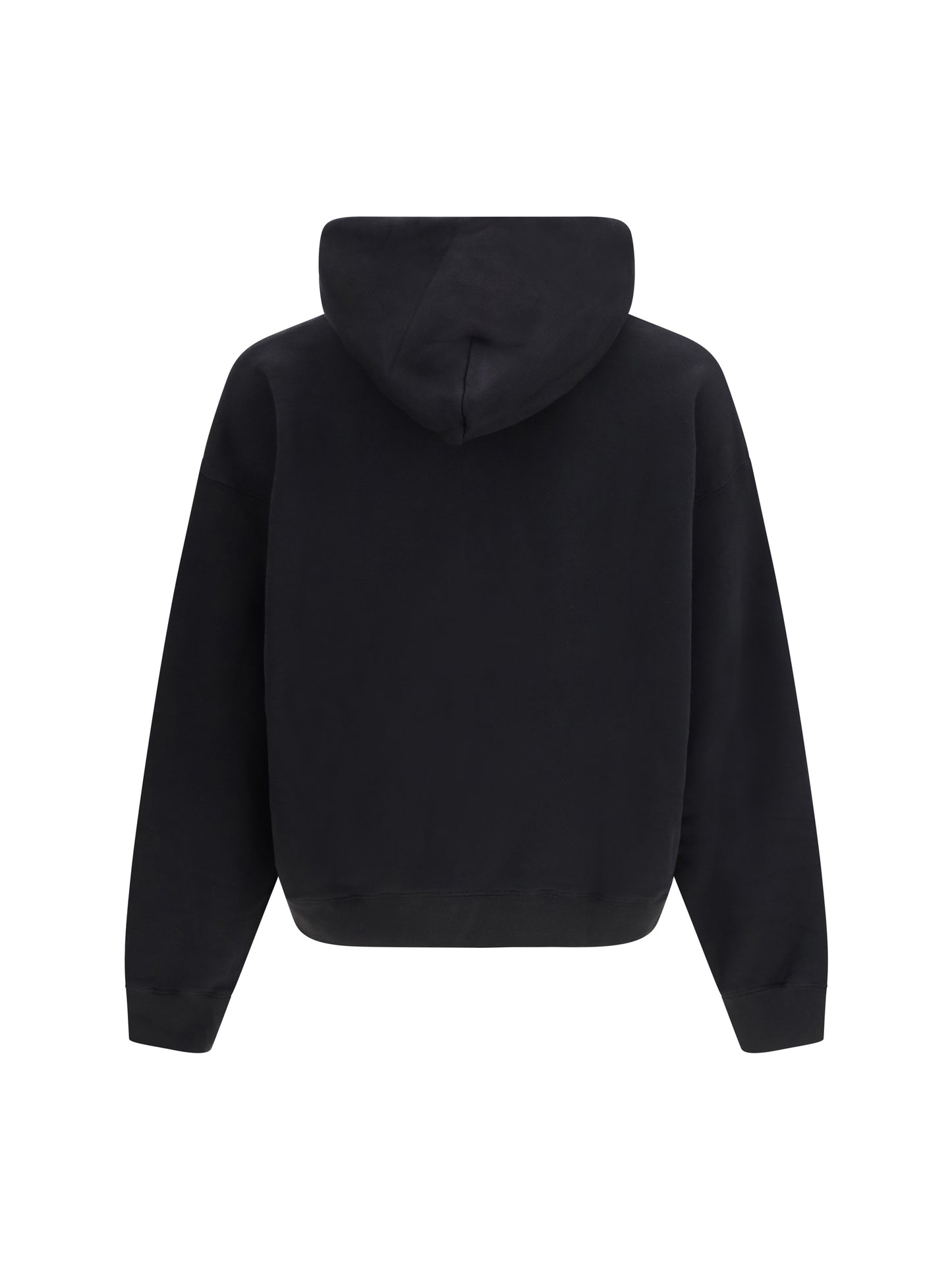 Hoodie Big Logo Bookkish Over Black/White
