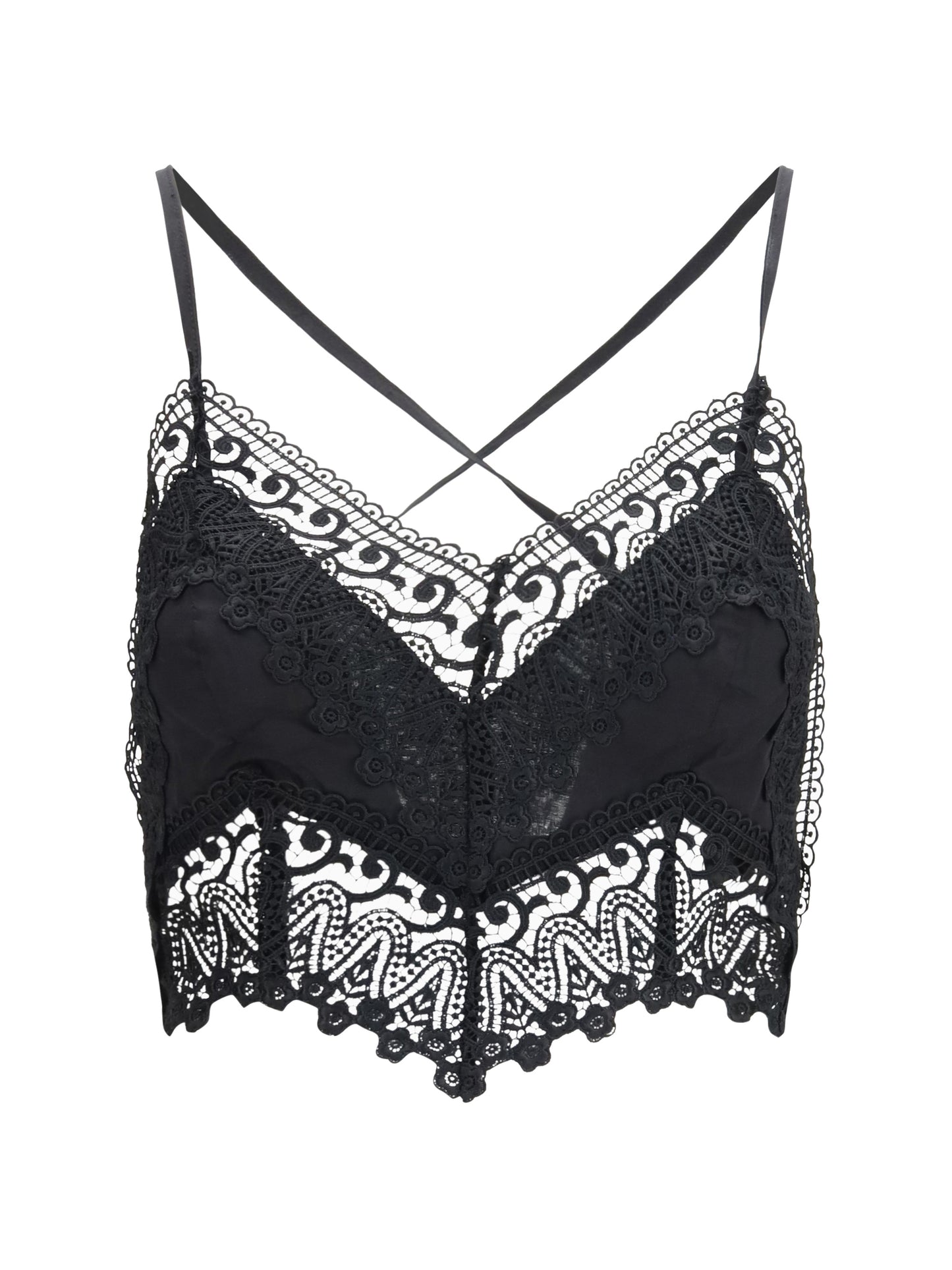 Top Blanca Black