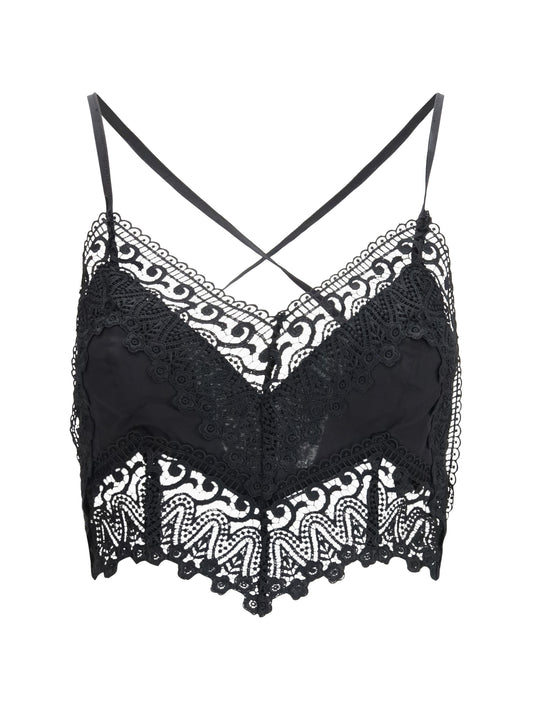 Top Blanca Black