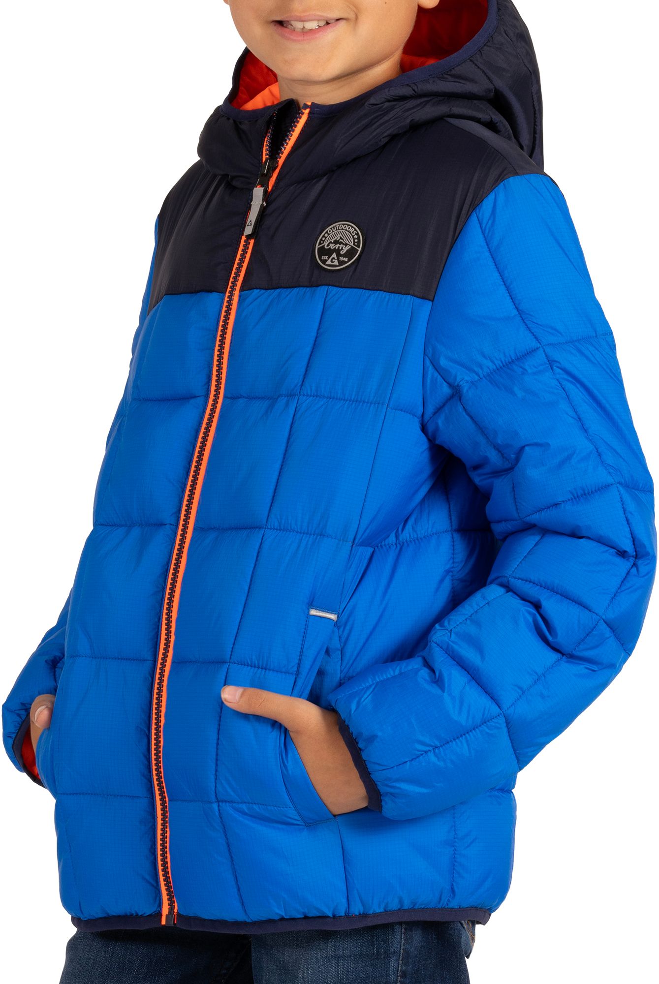 Youth Gerry Torque Puffer Jacket Full-Zip Lightweight