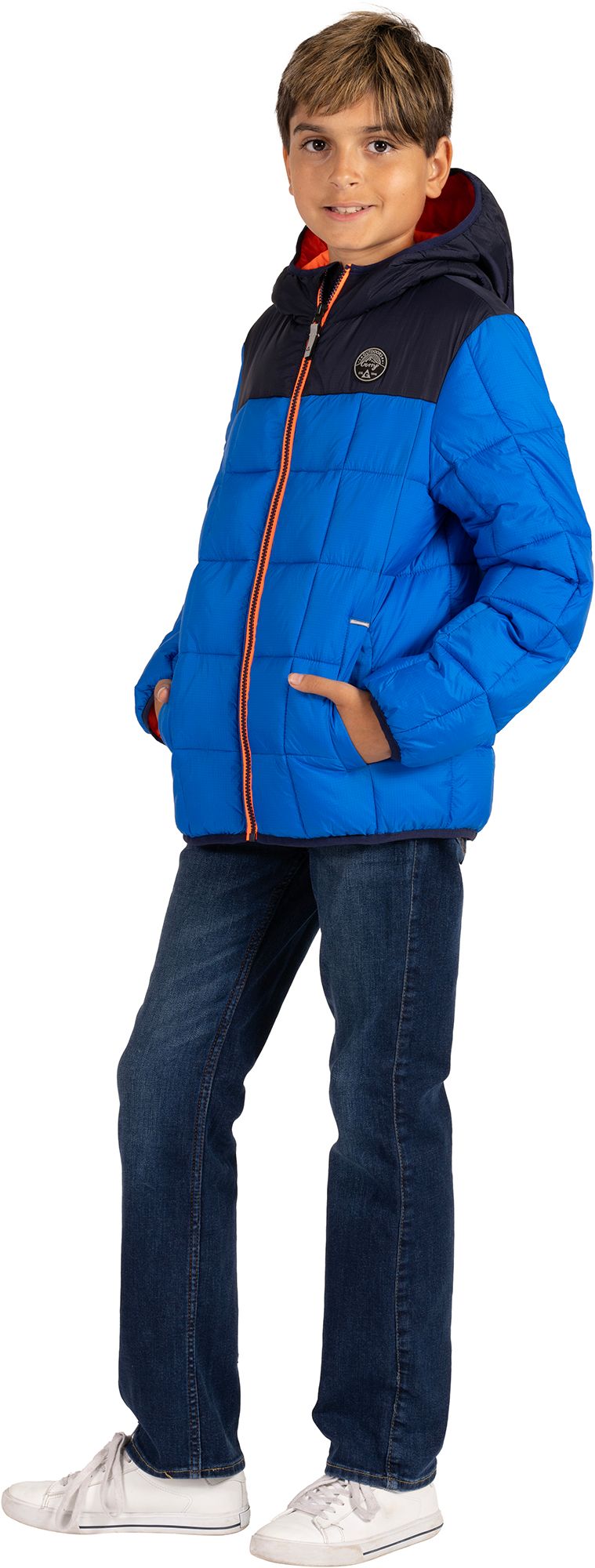 Youth Gerry Torque Puffer Jacket Full-Zip Lightweight