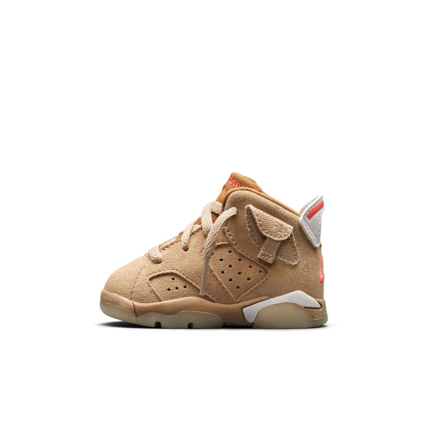 Toddlers Air Jordan Retro 6 'Travis Scott British Khaki' (Td)