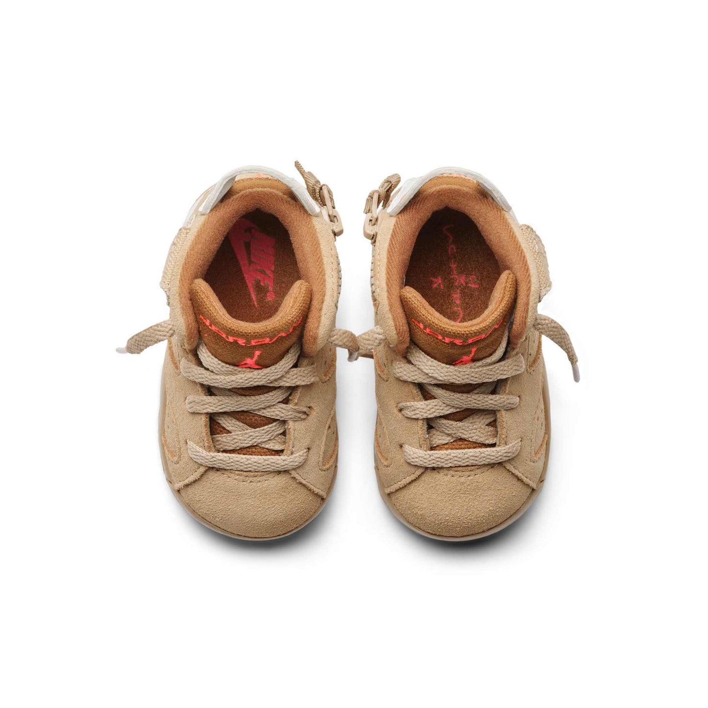 Toddlers Air Jordan Retro 6 'Travis Scott British Khaki' (Td)