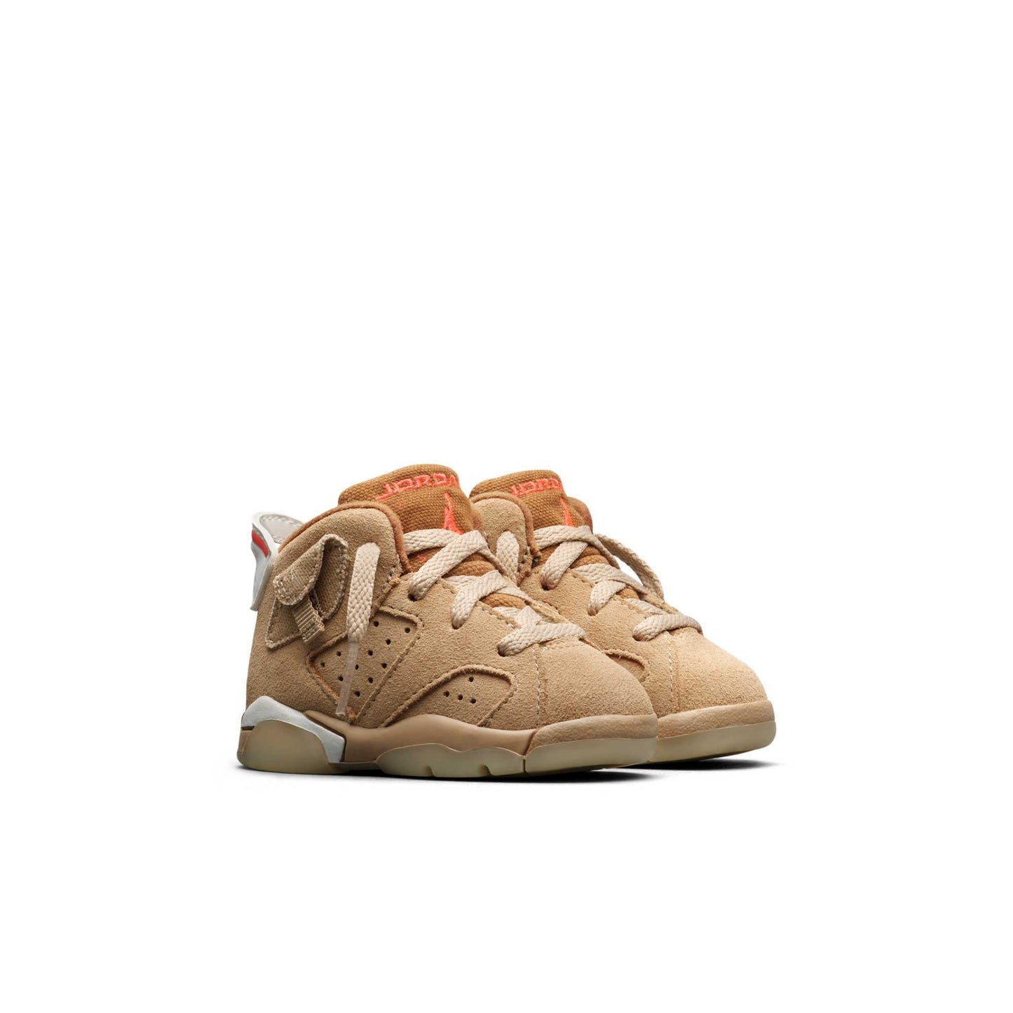 Toddlers Air Jordan Retro 6 'Travis Scott British Khaki' (Td)