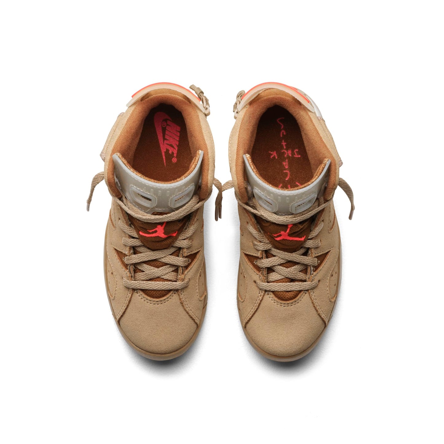 Preschool Air Jordan Retro 6 'Travis Scott British Khaki' (Ps)
