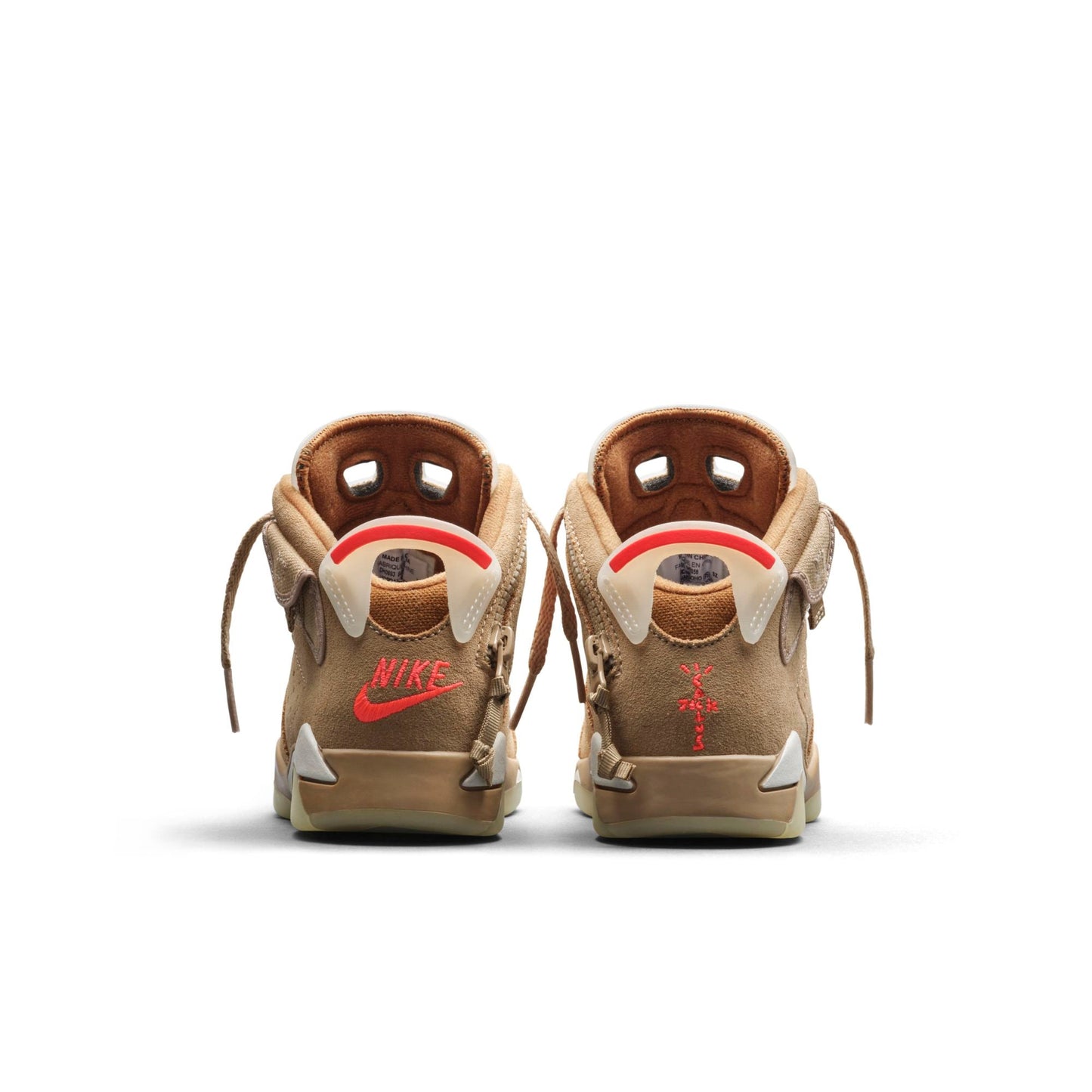 Preschool Air Jordan Retro 6 'Travis Scott British Khaki' (Ps)