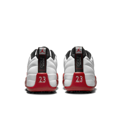 Air Jordan Men's Retro 12 Low Golf 'Cherry' Sneakers