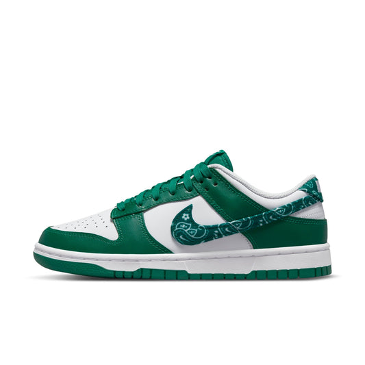 Nike Women's Dunk Low Essential 'Paisley Pack Green' Sneakers