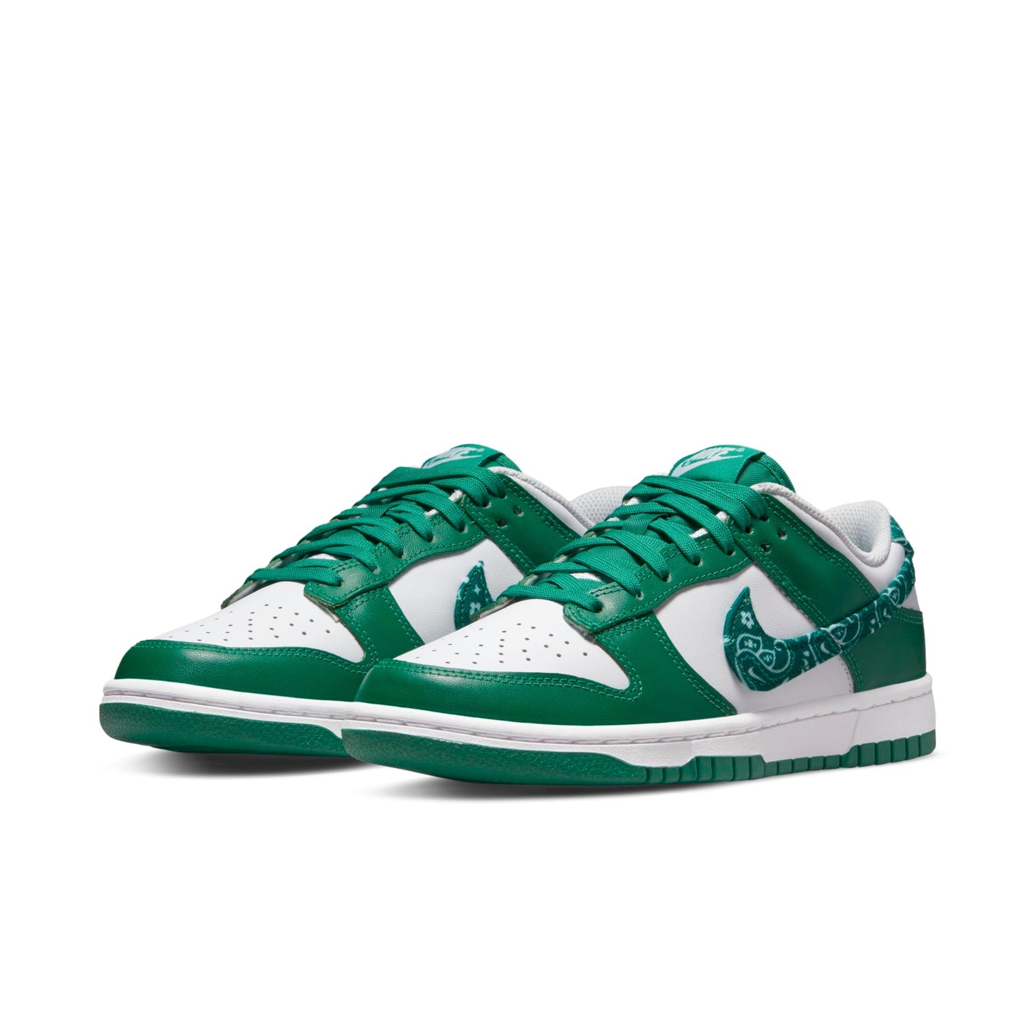 Nike Women's Dunk Low Essential 'Paisley Pack Green' Sneakers