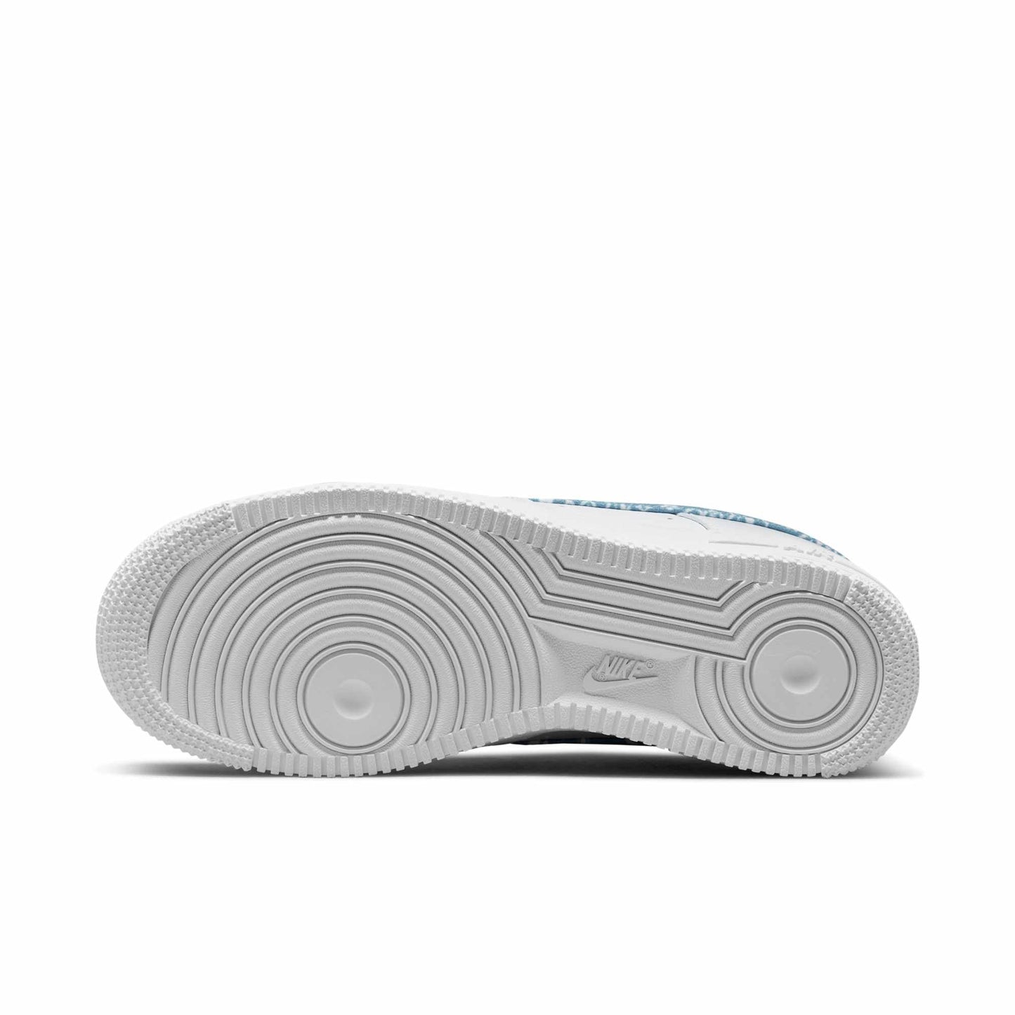 Nike Women's Air Force 1 Low '07 Essential 'White Worn Blue Paisley' Sneakers