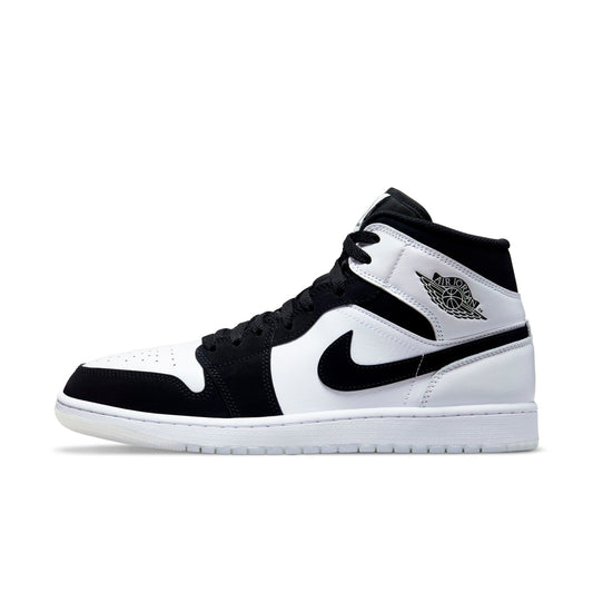 Air Jordan Men's Retro 1 Mid 'Diamond Shorts' Sneakers