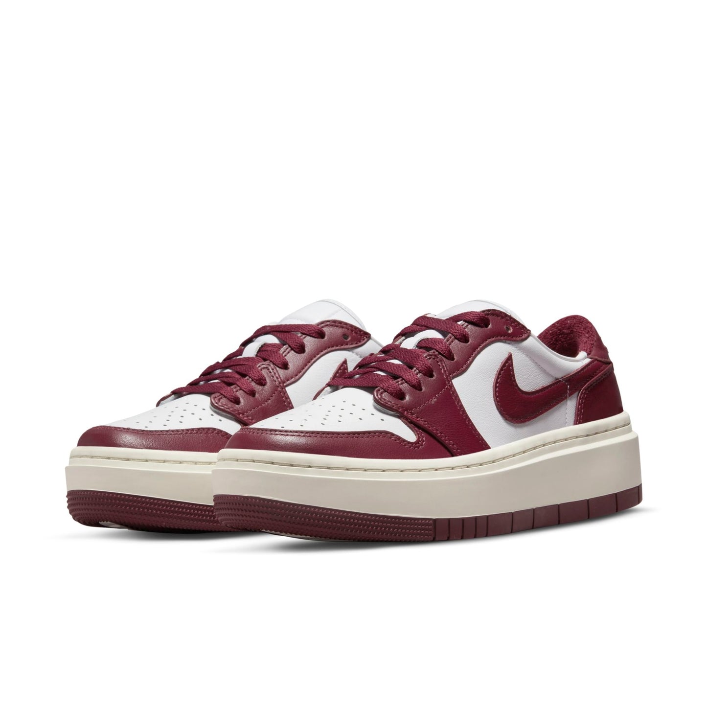 Air Jordan Women's Retro 1 Elevate Low W 'Dark Beetroot' Sneakers