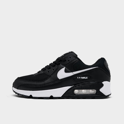 [dh8010-002] Womens Nike Air Max 90 'black White'