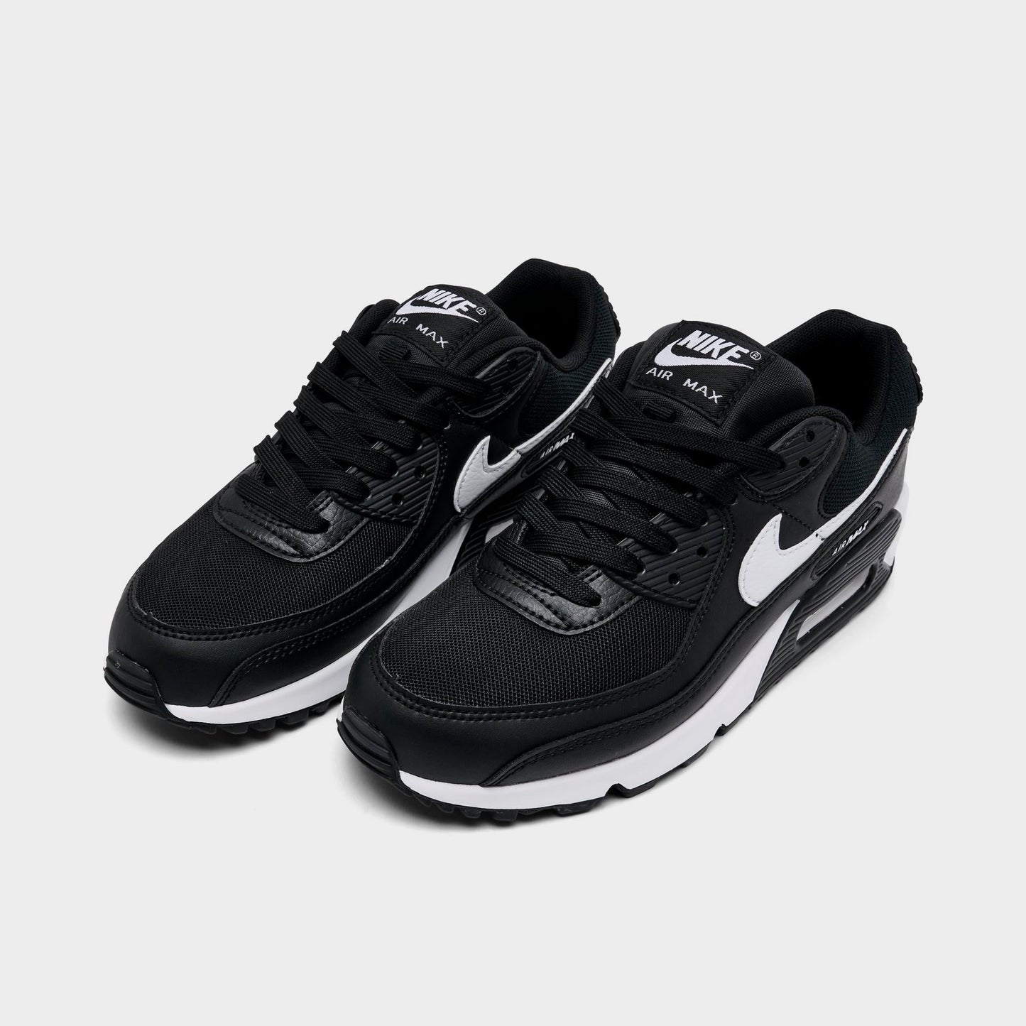 [dh8010-002] Womens Nike Air Max 90 'black White'