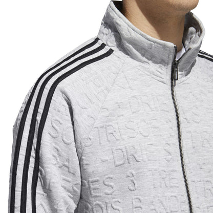 adidas Badge Of Sport 3-Stripe Cotton Fleece Pullover