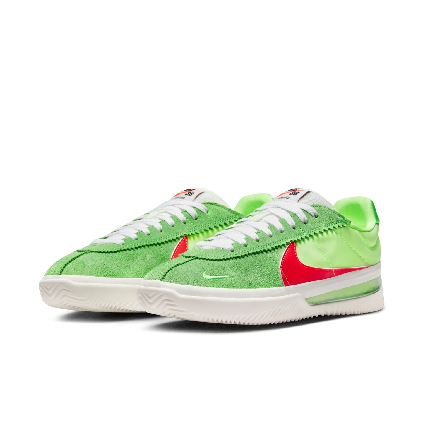 Nike Men's Brsb 'Ghost Green Bright Crimson' Shoes
