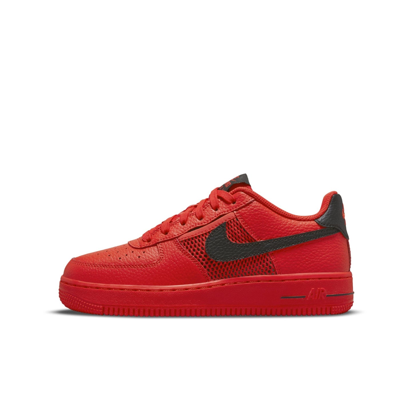 Nike Youth Air Force 1 Low Mesh Pocket Sneakers