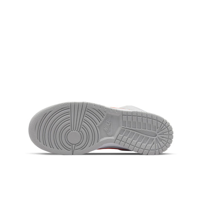 Nike Grade School Dunk High 'Athletic Club Grey Red Gs' Sneakers