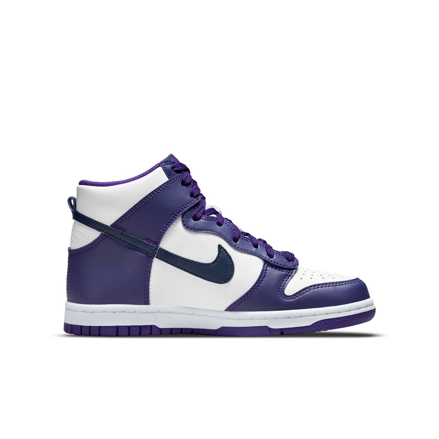 Nike Grade School Dunk High 'Electro Purple Midnight Navy Gs' Sneakers