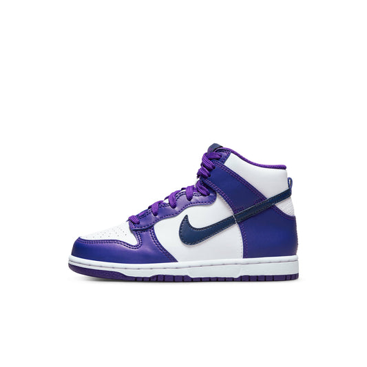 Nike Preschool Dunk High 'Electro Purple Midnght Navy Ps' (Ps)'
