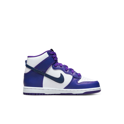 Nike Preschool Dunk High 'Electro Purple Midnght Navy Ps' (Ps)'