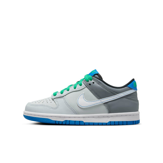 Nike Grade School Dunk Low Gs 'Pure Platinum Photo Blue' Sneakers